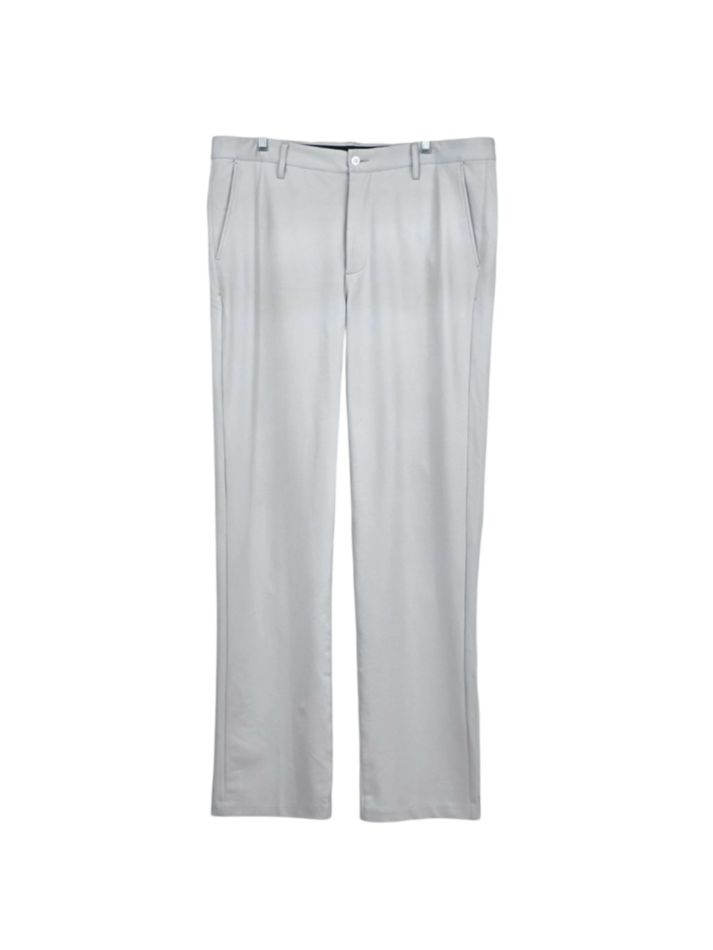 Buttercloth Vigor Icy Knit Pants Mens 38x34 Slim Fit Gray Stretch Cooling Dress